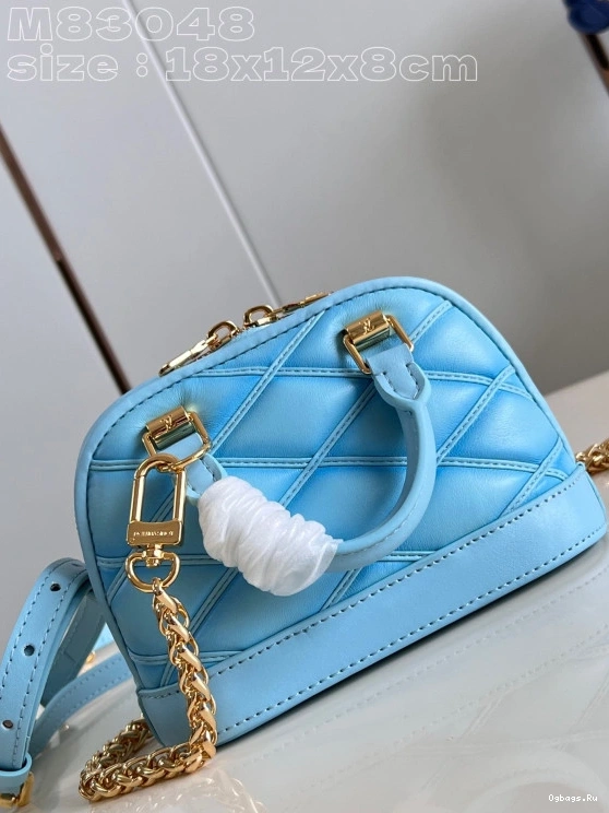 Alma-18*12*8cm VUITTON Nano LOUIS 0410